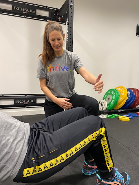 Kim helps with injury, rehab & prehab - Thrive Chiropractic